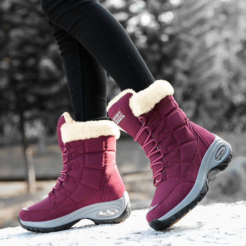 SureStep Warmers - Fleece Lined & Non-Slip Winter Boots for Pain Free Walking