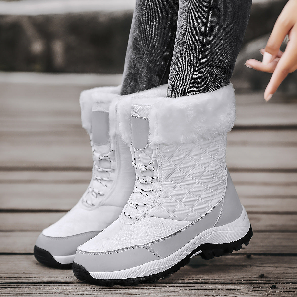 SureStep Winterwalks - Winter Barefoot Boots With Warm Fleece