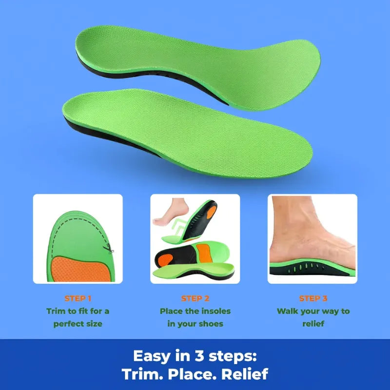 SureStep Orthopedic Insoles - Pain relieving and shock absorbing