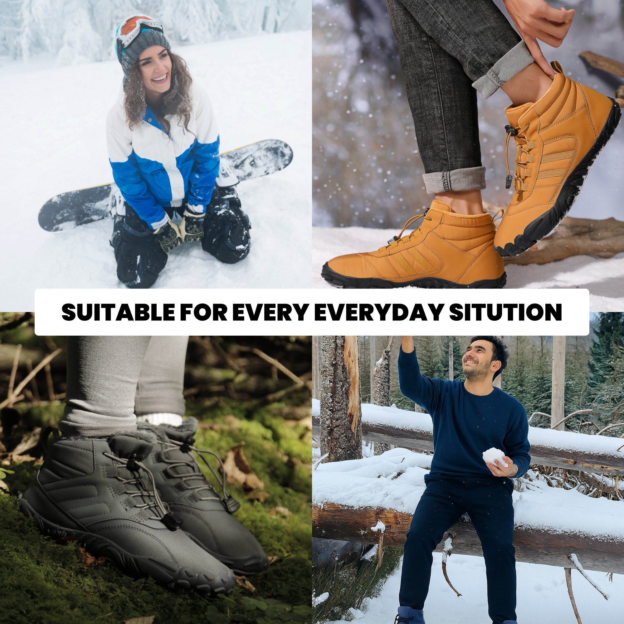 SureStep Insulated - Winter Barefoot Shoes